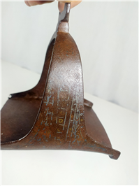  رکاب فولادی کلکسیونی قاجاری دستساز نقشدار 